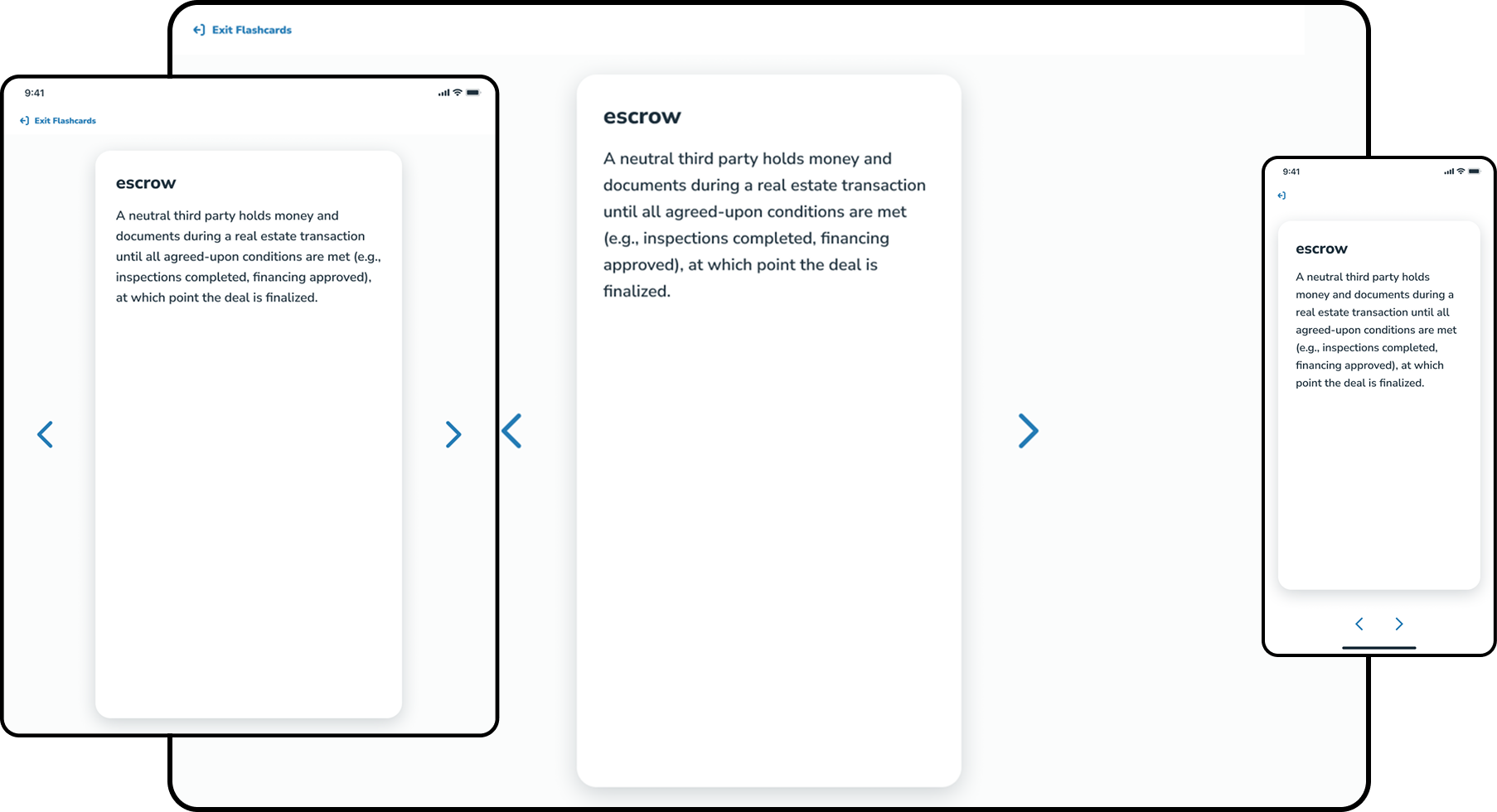 Original Responsive Flashcards
